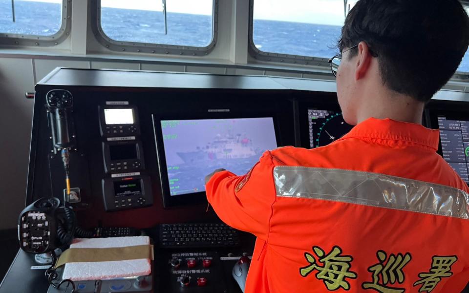 Chinese ship ‘severs undersea cables around Taiwan’