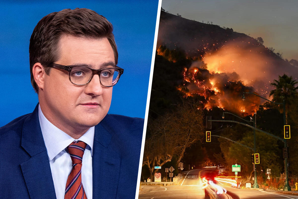 Chris Hayes: Trump and Musk spread dangerous misinformation as Los Angeles burns