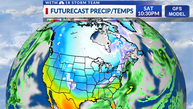 Dangerously cold air for the MLK holiday weekend