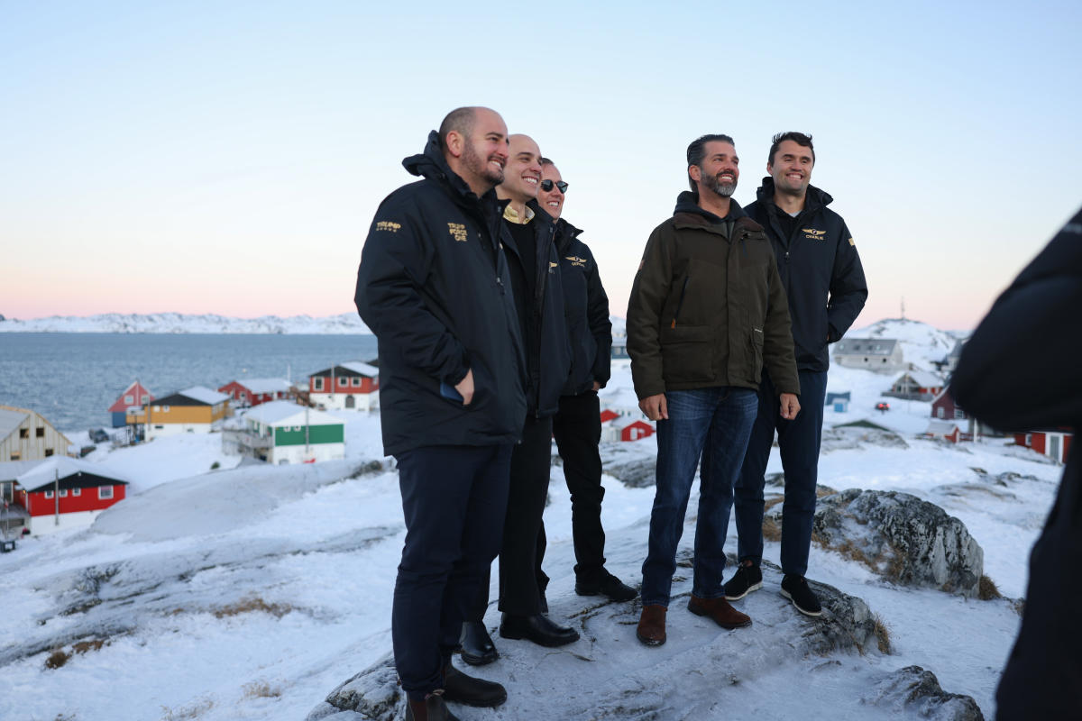 Donald Trump Jr. arrives in Greenland with a message from his dad: ‘We’re going to treat you well’