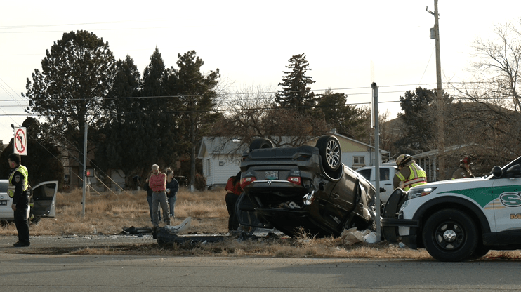 Driver cited for careless driving in Thursday’s rollover crash