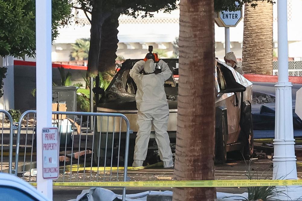 Driver of Tesla Cybertruck in Las Vegas blast had spent years in US army