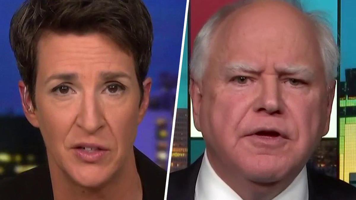 Exclusive: Rachel Maddow interviews MN Governor Tim Walz as Trump plots end of U.S. government