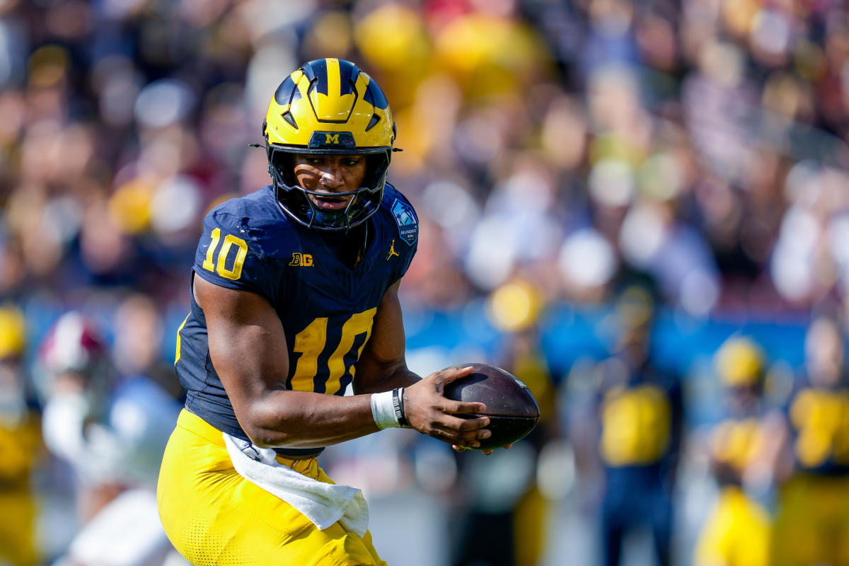 Former Michigan quarterback Alex Orji is transferring to UNLV