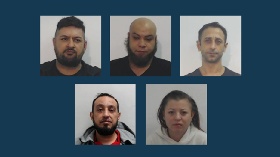 Gang of five convicted of human trafficking and sexual exploitation offences