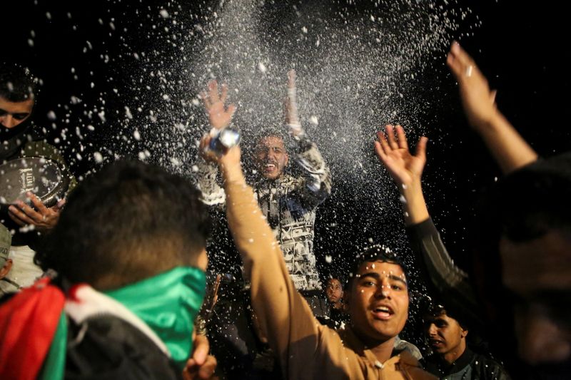 Gazans shed tears of joy, disbelief at news of ceasefire deal