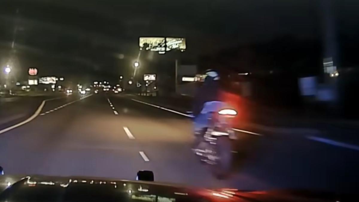 Georgia Troopers Play With Fleeing Honda CBR