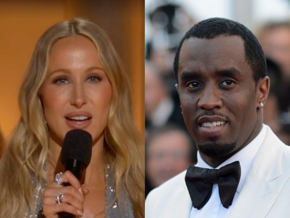 Golden Globes host Nikki Glaser condemned for ‘gross’ Diddy joke in opening monologue