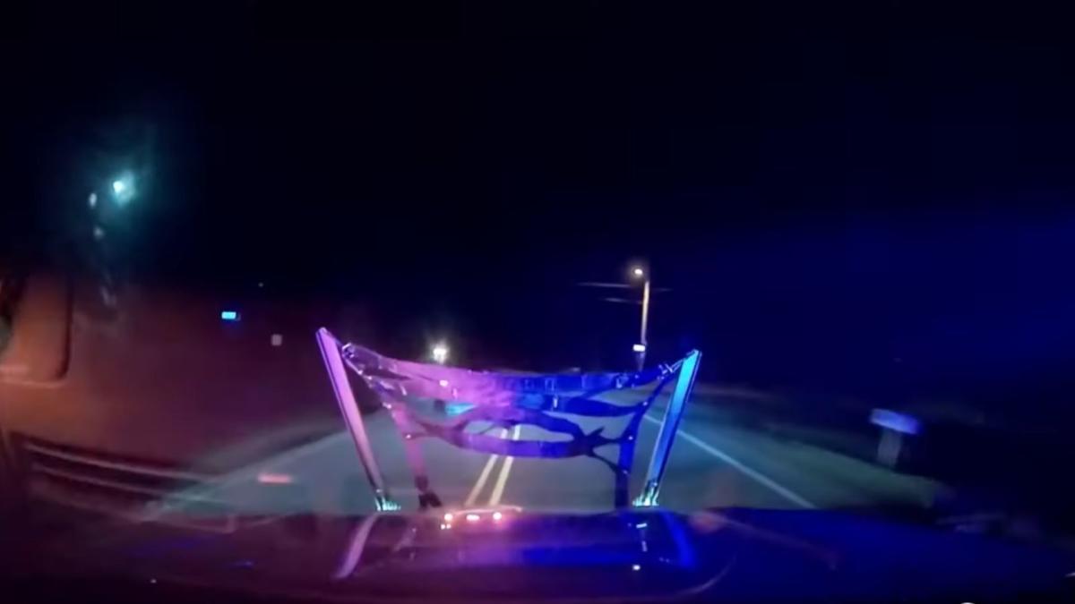 Grappler Bumper Ends Yet Another Police Chase