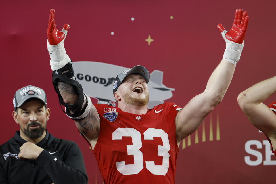 How Jack Sawyer punched Ohio State’s ticket to the CFP title game