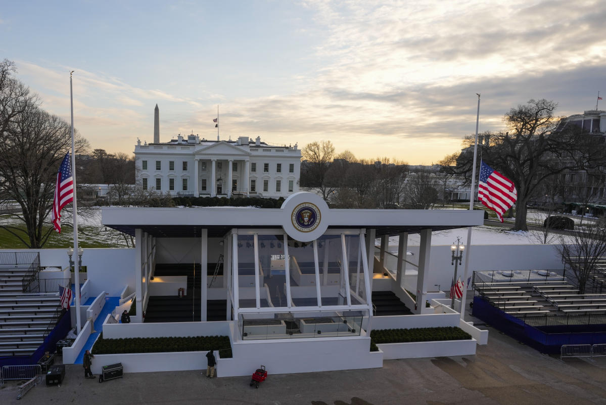 Inauguration to move indoors amid dangerously cold temperatures