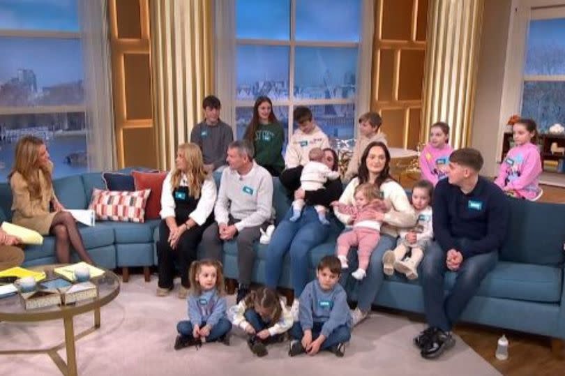 ITV This Morning crew steps in as 22 Kids and Counting interview descends into chaos