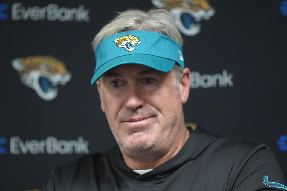 Jaguars move on from coach Doug Pederson after yet another loss