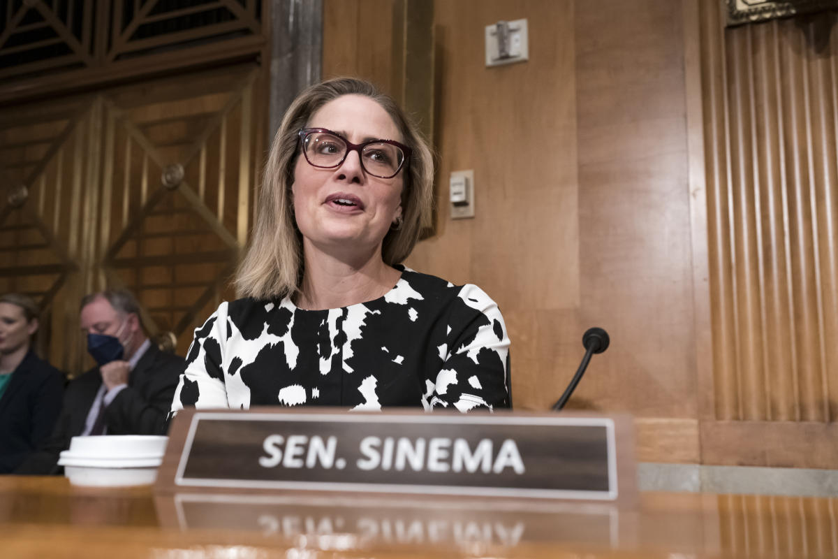 Kyrsten Sinema’s next gig: Working for crypto