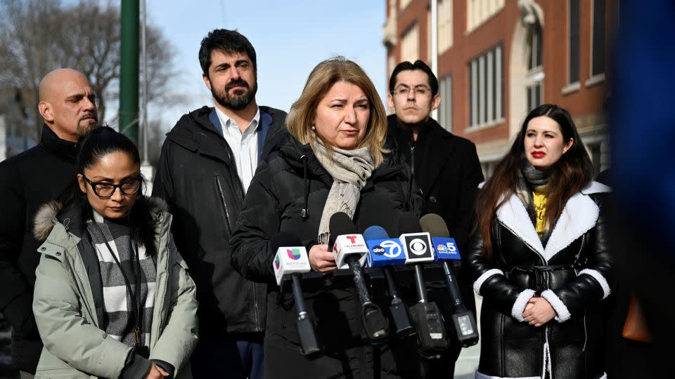 Law enforcement agents tried to enter a Chicago elementary school but were not allowed, Chicago Public Schools officials say