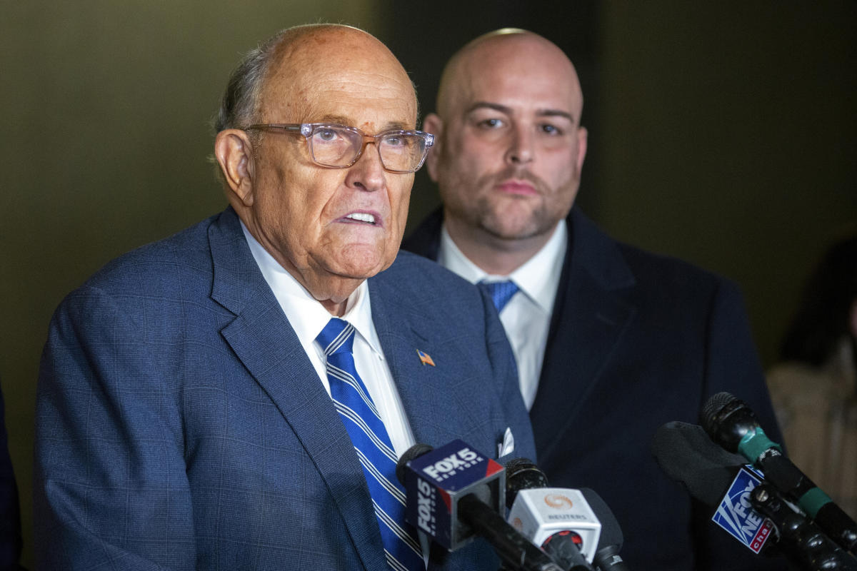 Lawyers collecting 8 million judgment from Rudy Giuliani say World Series rings must be given up