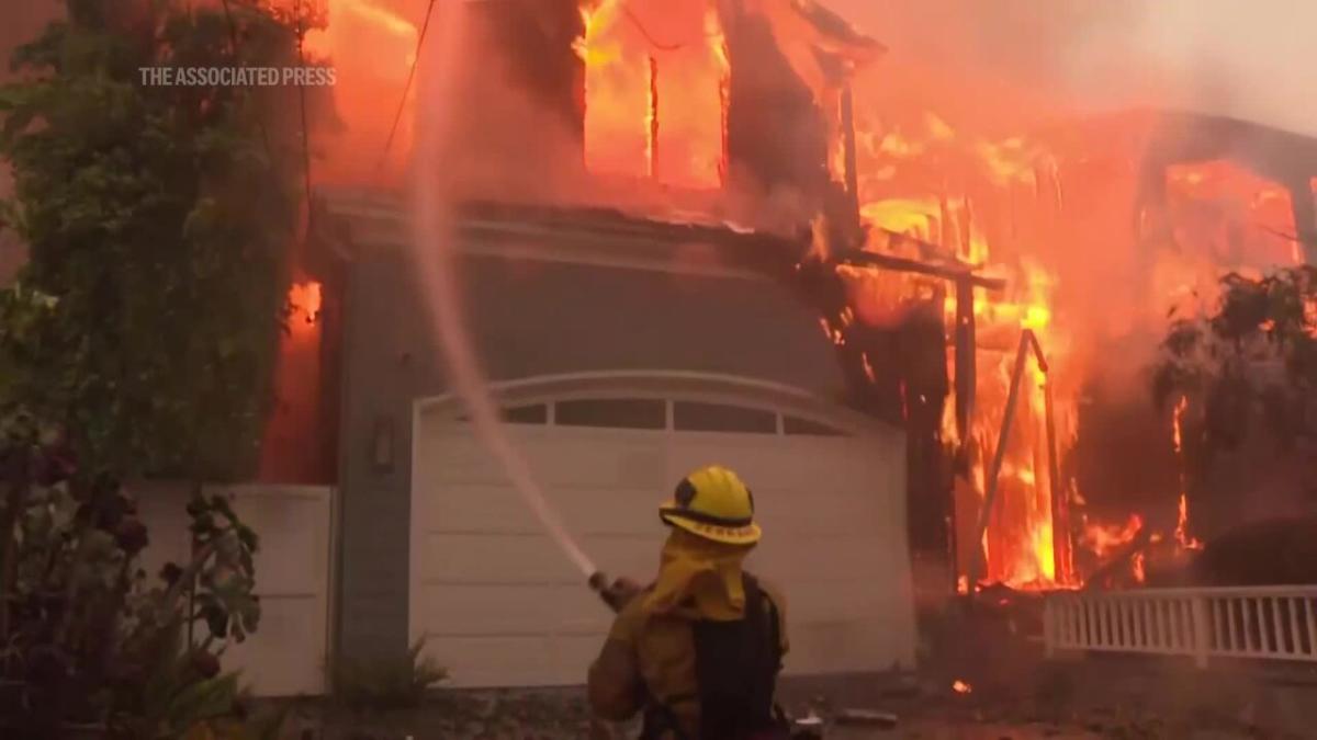 Many structures already destroyed in Pacific Palisades wildfire, California governor says