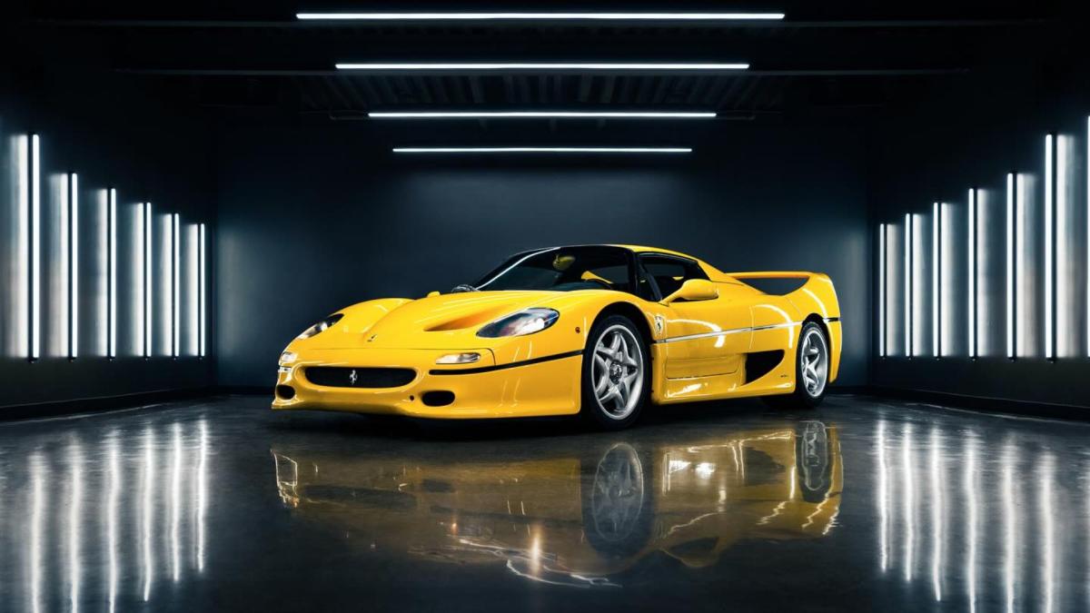 Merit Partners Welcomes Rare 1997 Ferrari F50 in Giallo Modena