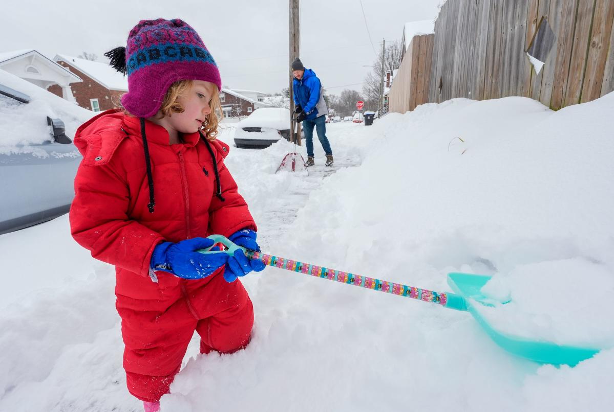 New weather system will bring more snow to Louisville this week. Here’s the forecast