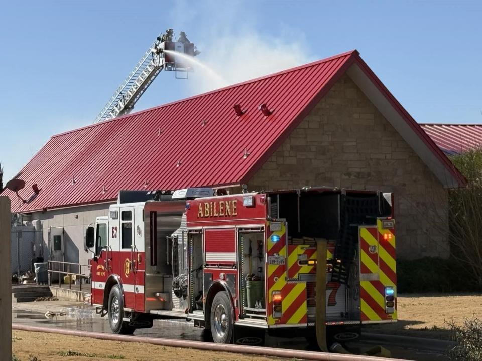 Popular Abilene restaurant is on fire