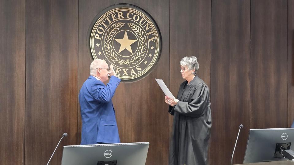 Potter and Randall county officials sworn in on New Year’s Day