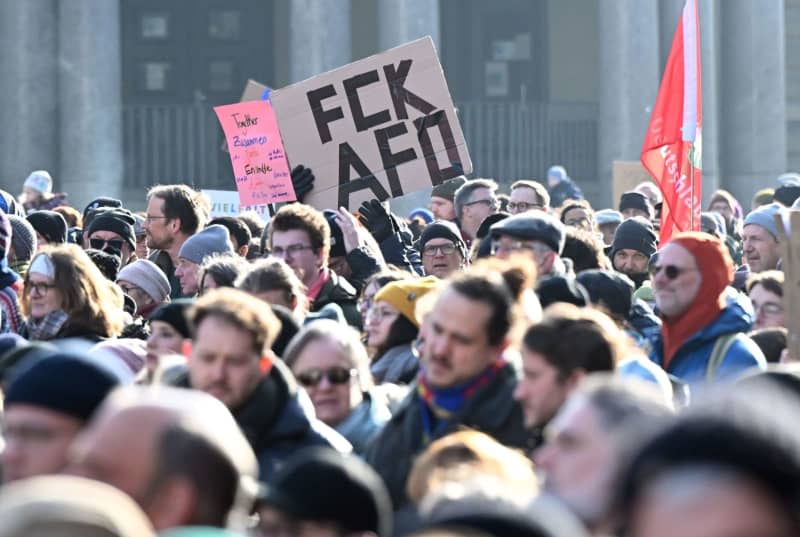 Protesters against German far-right party: ‘Voting AfD is so 1933’