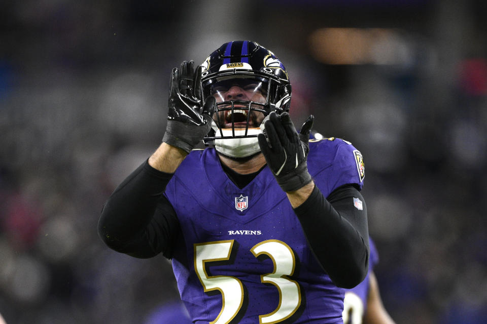 Ravens LB Kyle Van Noy has fitting celebration after sack cashes 0K contract incentive