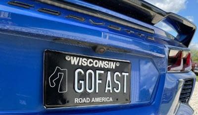 Road America license plate is even more popular in Wisconsin than Green Bay Packers plate. Why is that?