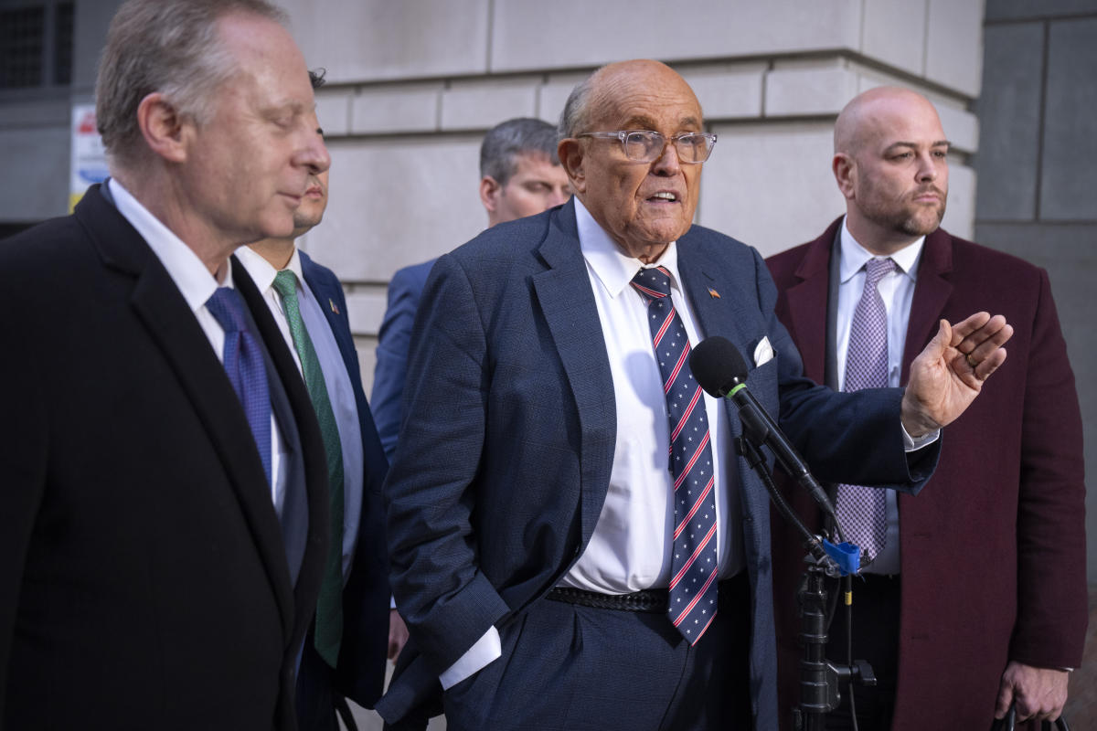 Rudy Giuliani doesn’t show up to trial over whether he must give up his home and World Series rings