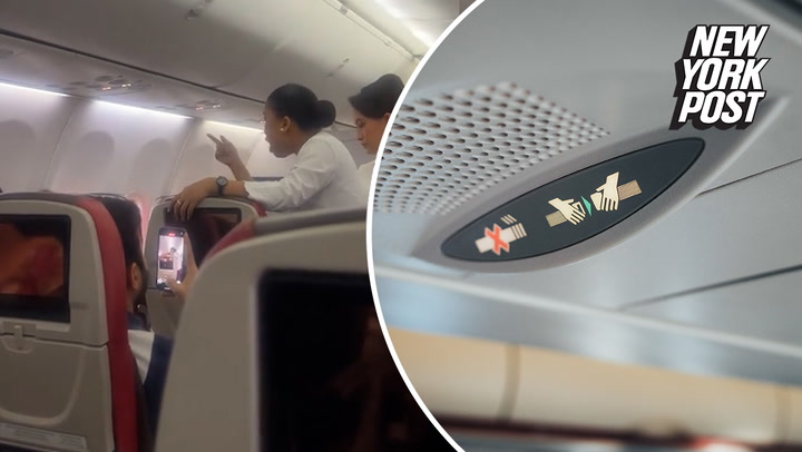 Screaming passenger kicked off flight after refusing to wear seatbelt