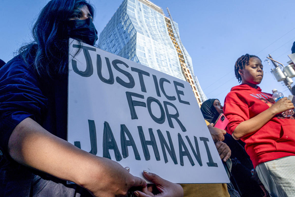 Seattle police officer who struck and killed a graduate student from India is fired