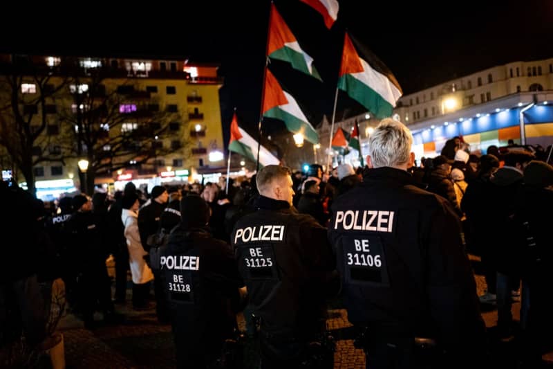 Several arrested as pro-Palestinian rally in Berlin ends early