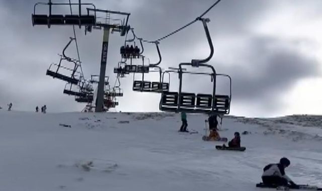 Ski lift collapses in Spain leaving 15 people injured – but ’cause unknown’