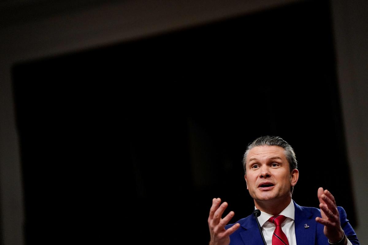 Slotkin, Peters hit Pete Hegseth with questions at Senate hearing for Pentagon nominee