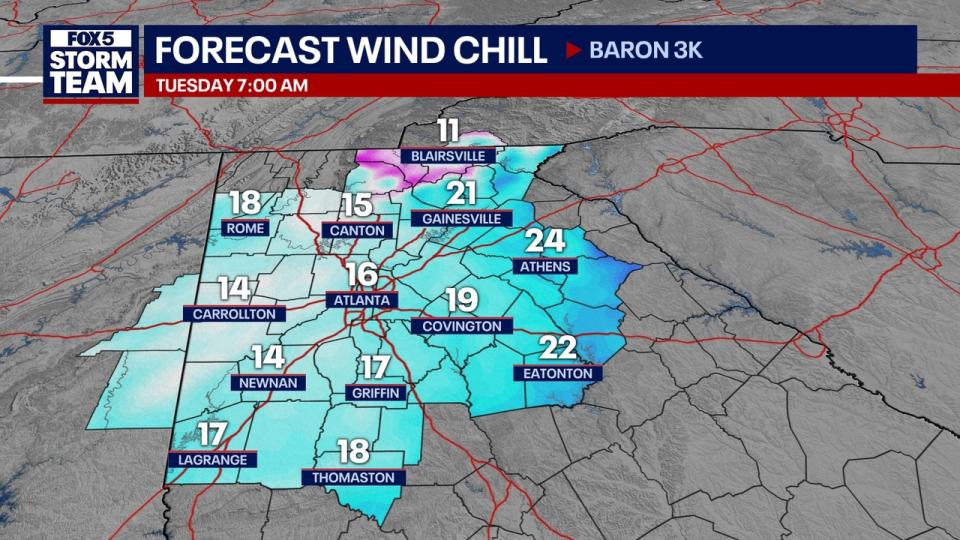 Snow in Atlanta? Winter storm may hit Georgia this week