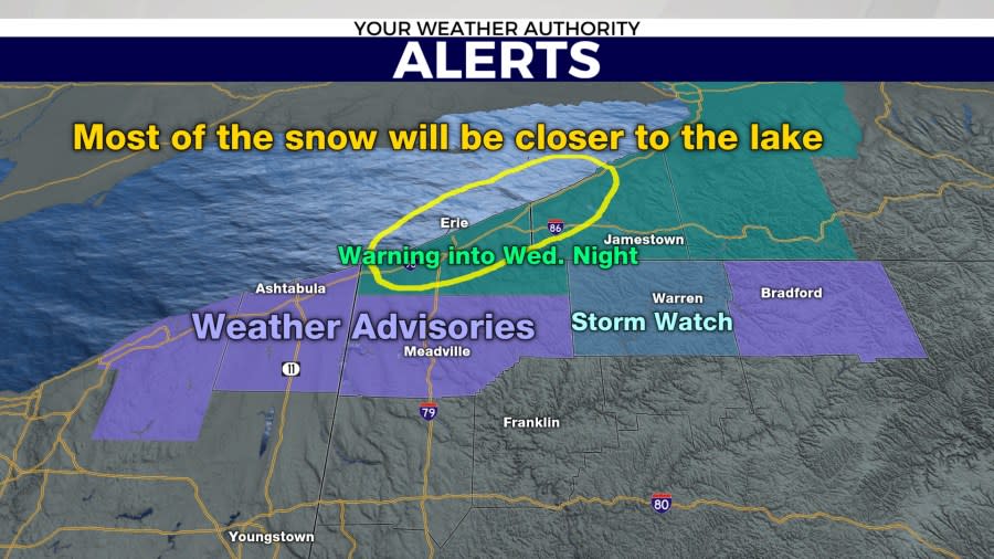 Snow update — Meteorologist Tom Atkins predicts deep freeze coming next week