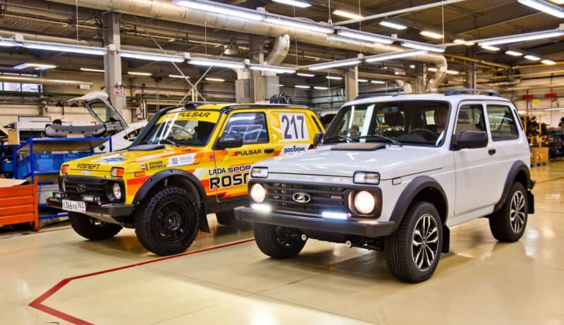 Storied Russian SUV from Lada gets a big power boost