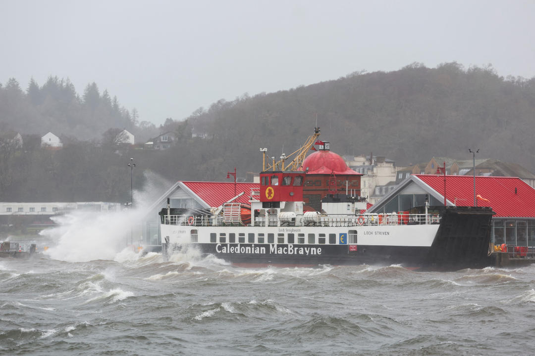 Storm Eowyn live updates: ‘Stay at home’ warning and 1,000 flights axed as 100mph winds hit UK