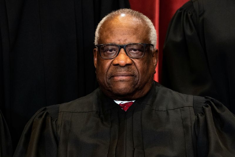 US Supreme Court’s Thomas will not be referred to Justice Department, judiciary says