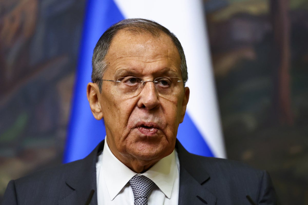 Watch live: Russian foreign minister holds news conference as Moscow reports Ukrainian strikes