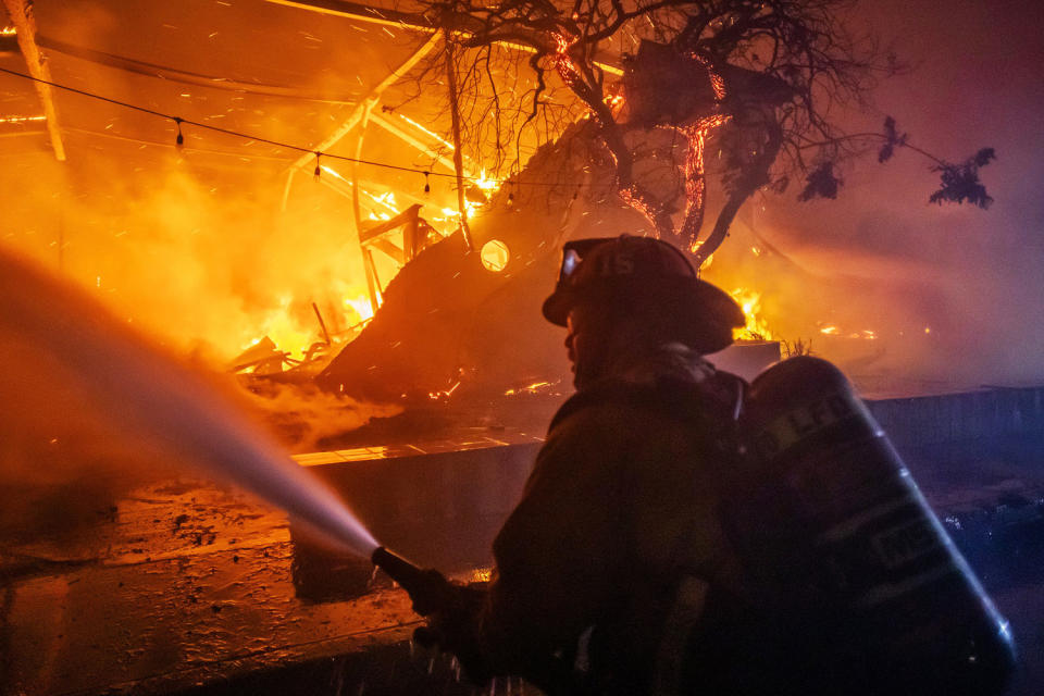 Water tanks went dry in Pacific Palisades, hampering efforts to fight fire