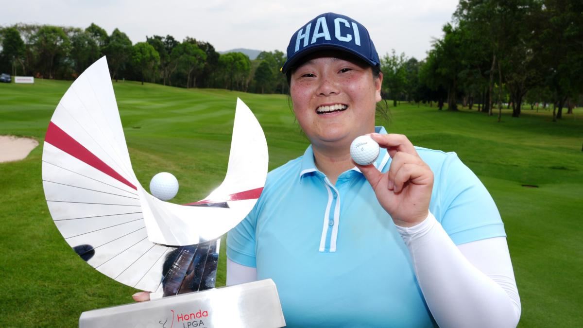 Angel Yin sets 72-hole LPGA scoring record in winning second tour event in Thailand