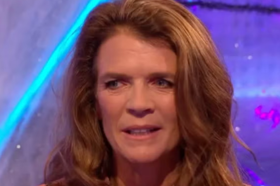 Annabel Croft says Strictly co-star ‘ran off’ in ‘lots of tears’ on BBC show