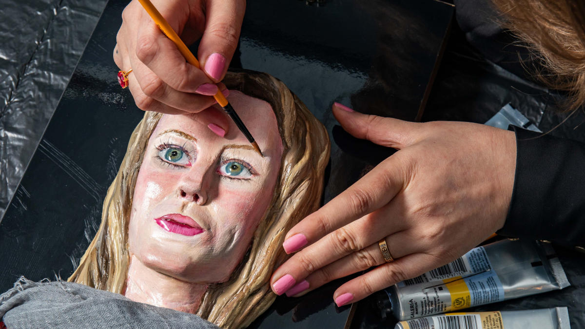 Artist creates up-to-date model of Madeleine McCann 18 years after she disappeared