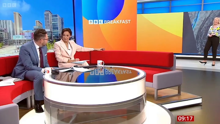 BBC Breakfast: Carol Kirkwood walks off set