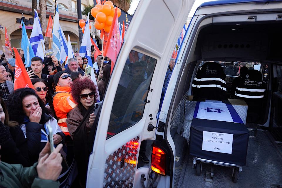 Bibas family laid to rest as thousands line the streets of Israel