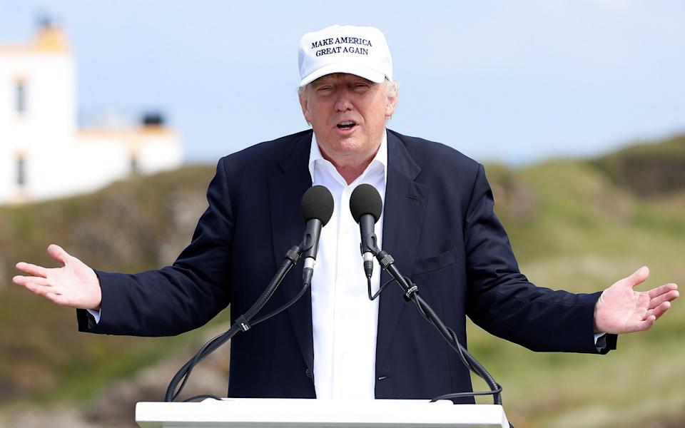 Donald Trump told the Open will not return to Turnberry because it does not make enough money