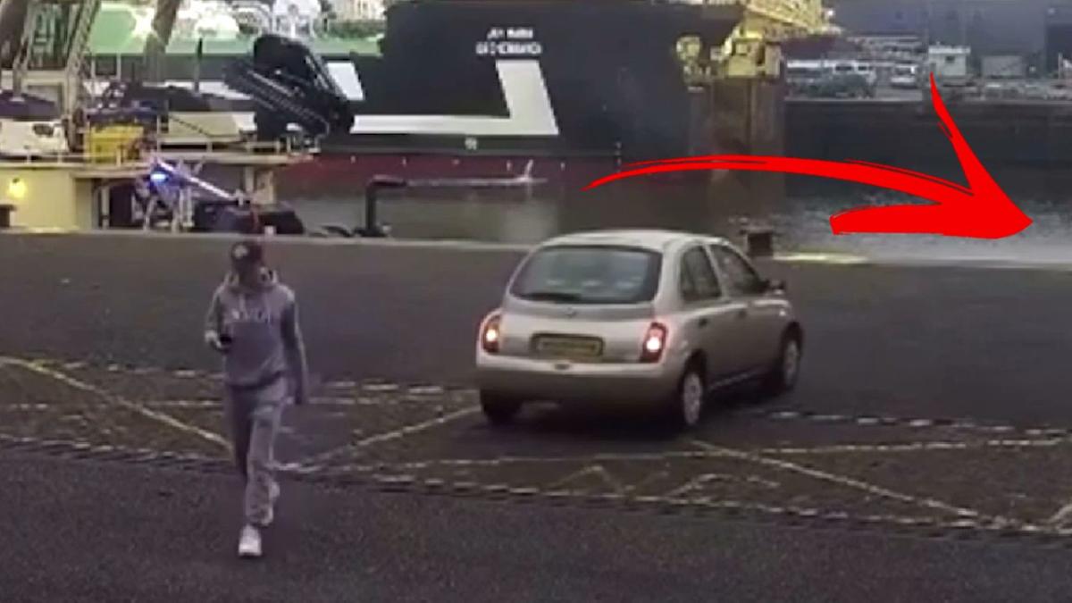 Driver parks car at port – then something terrible happens