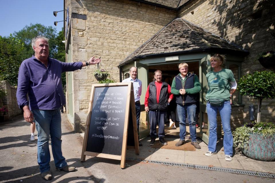 Jeremy Clarkson’s customers warned by police to keep away from his pub