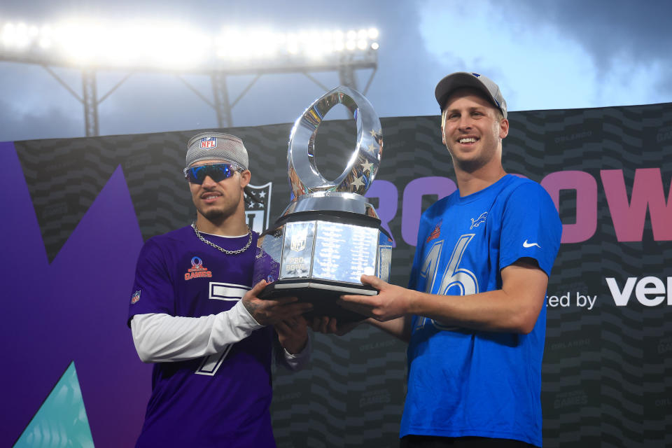 Lions QB Jared Goff wins Pro Bowl Games offensive MVP honors in NFC’s 76-63 win over AFC